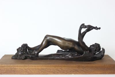 Harry Bates Bronze Door Knocker lost wax casting cire perdue by Harry Bates England 1895