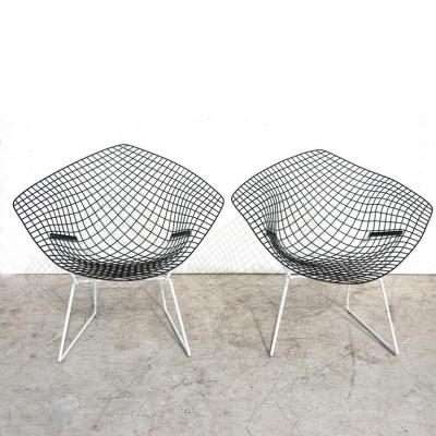 Harry Bertoia 1 Knoll Bertoia Early Version Diamond Lounge Chair