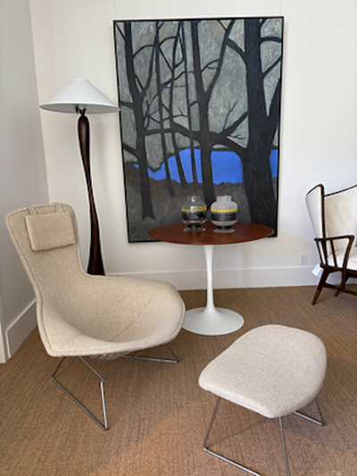 Harry Bertoia Bertoia Bird Lounge Chair Ottoman