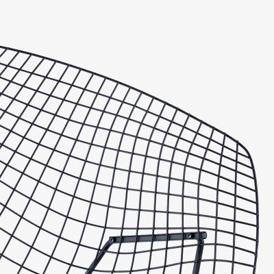 Harry Bertoia Diamond Chair by Harry Bertoia for Knoll in Matte Black