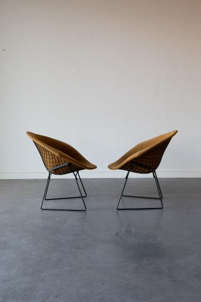 Harry Bertoia Diamond Chairs by Harry Bertoia for Knoll 1970s