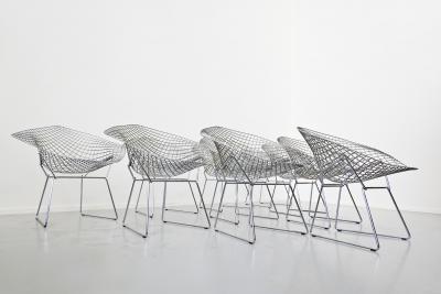 Harry Bertoia Diamond chairs by harry bertoia for knoll international