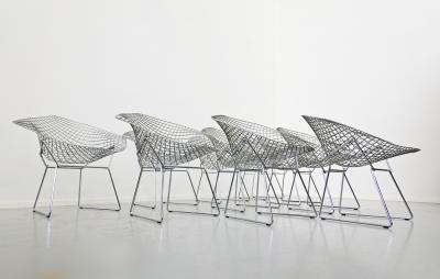 Harry Bertoia Diamond chairs by harry bertoia for knoll international