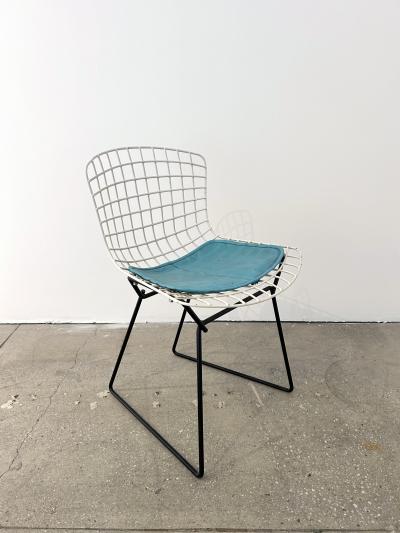 Harry Bertoia Harry Bertoia Childs Chair in White with Original Knoll Seat Pad