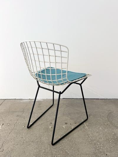 Harry Bertoia Harry Bertoia Childs Chair in White with Original Knoll Seat Pad