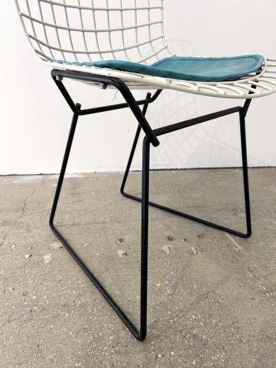 Harry Bertoia Harry Bertoia Childs Chair in White with Original Knoll Seat Pad