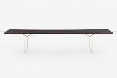 Harry Bertoia Harry Bertoia Early Solid Rosewood Slat Bench1951 First Year Production