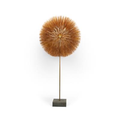 Harry Bertoia Harry Bertoia Gilt Bronze Brass and Steel Dandelion Sculpture