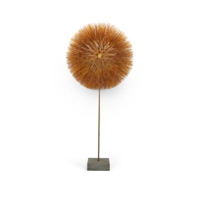 Harry Bertoia Harry Bertoia Gilt Bronze Brass and Steel Dandelion Sculpture
