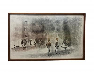 Harry Bertoia Harry Bertoia Mono Print 236