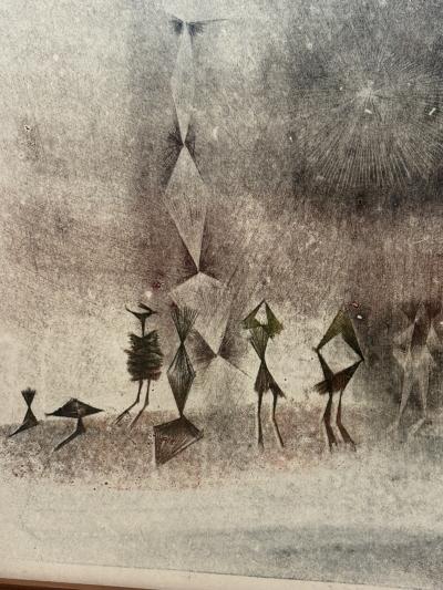 Harry Bertoia Harry Bertoia Mono Print 236