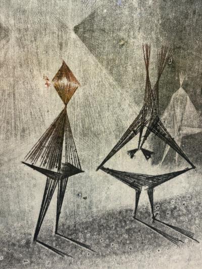 Harry Bertoia Harry Bertoia Mono Print 236