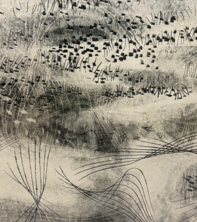 Harry Bertoia Harry Bertoia Mono Print 254