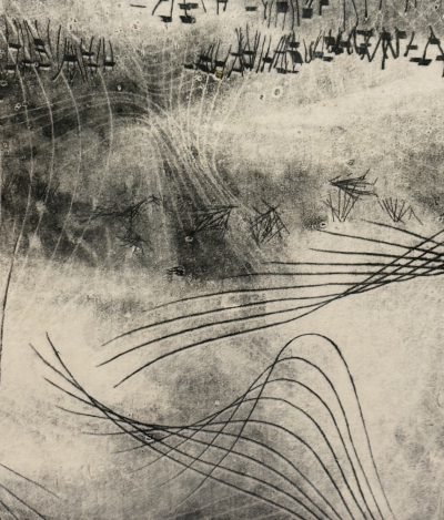 Harry Bertoia Harry Bertoia Mono Print 254