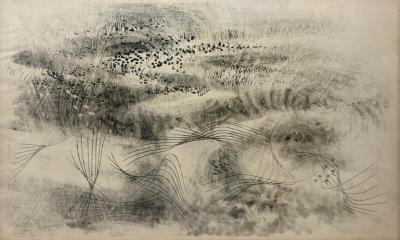 Harry Bertoia Harry Bertoia Mono Print 254