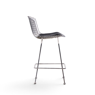 Harry Bertoia Harry Bertoia for Knoll Mid Century Chrome Bar Stools Set of 4