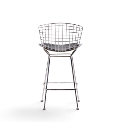 Harry Bertoia Harry Bertoia for Knoll Mid Century Chrome Bar Stools Set of 4