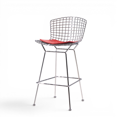 Harry Bertoia Harry Bertoia for Knoll Mid Century Chrome Bar Stools Set of 6
