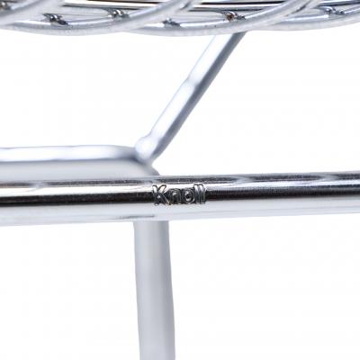 Harry Bertoia Harry Bertoia for Knoll Mid Century Chrome Counter Stools Pair