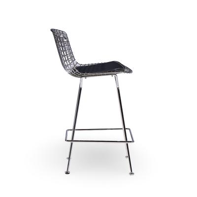 Harry Bertoia Harry Bertoia for Knoll Mid Century Chrome Counter Stools Set of 4