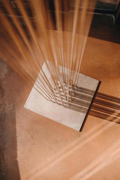 Harry Bertoia Large Bertoia Studios 32 Rod Sounding Chess B 2466 Copper Brass Sculpture