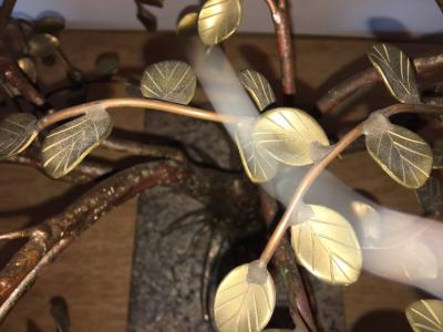 Harry Bertoia MODERNIST AND BRUTALIST BRONZE COPPER AND BRASS TREE SCULPTURE