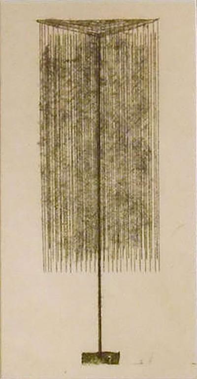 Harry Bertoia Monoprint