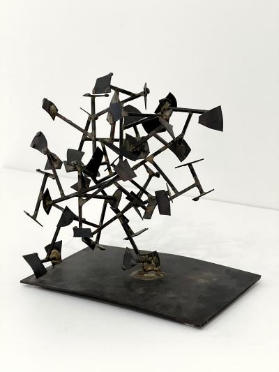 Harry Bertoia Nails Brutalist Sculpture by Harry Bertoia