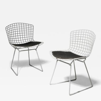 Harry Bertoia Pair of Model 420 Side Chairs by Harry Bartoia for Knoll