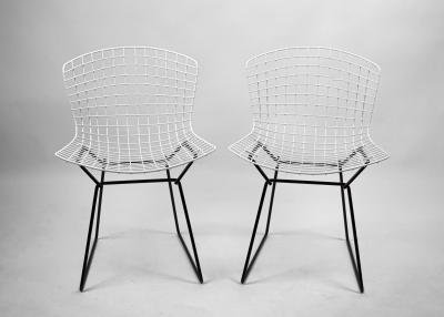Harry Bertoia Set of 4 Harry Bertoia for Knoll Vintage Side Chairs