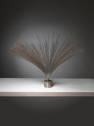 Harry Bertoia Spray Metal Sculpture in the Style of Harry Bertoia
