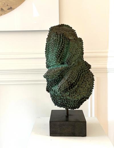Harry Bertoia Unique Welded and Patinated Bronze Sculpture by Harry Bertoia