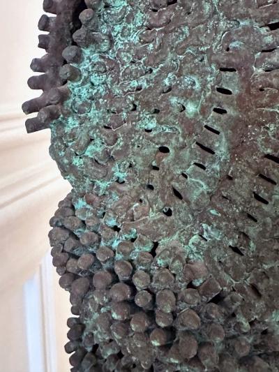 Harry Bertoia Unique Welded and Patinated Bronze Sculpture by Harry Bertoia