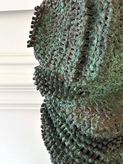 Harry Bertoia Unique Welded and Patinated Bronze Sculpture by Harry Bertoia