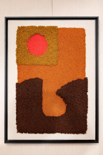 Harry Hilson Group of 3 Harry Hilson Framed Wool Tapestries