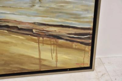 Harry McCormich HARRY McCORMICK OIL ON CANVAS BEACH SCENE