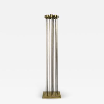 Harry Val Bertoia Large Bertoia Studios 12 Rod Time Change Through Sound B 2348 Brass Sculpture