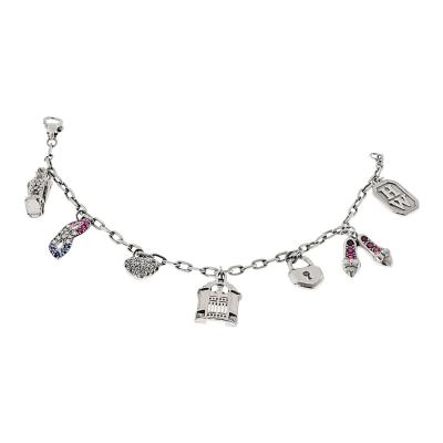 Harry Winston Harry Winston Platinum 7 charm Vintage Bracelet