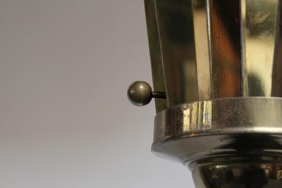 Hart Associates Pair of Vintage Brass Palm Tree Frond Floor Lamps by Hart Associates