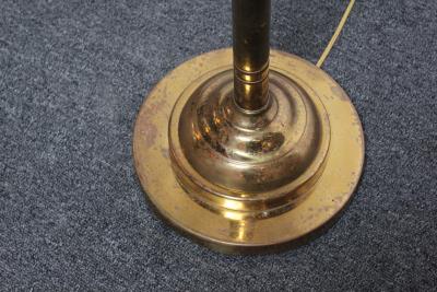 Hart Associates Pair of Vintage Brass Palm Tree Frond Floor Lamps by Hart Associates