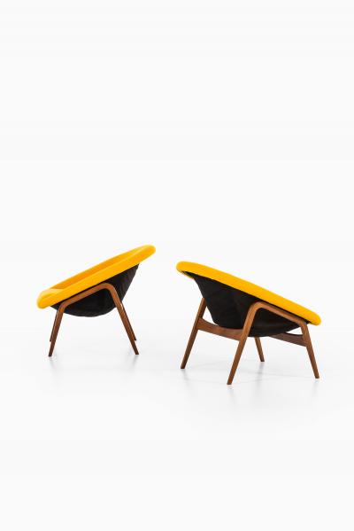 Hartmut Lohmeyer Easy Chairs Model Columbus Produced by Artifort