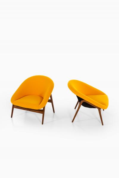 Hartmut Lohmeyer Easy Chairs Model Columbus Produced by Artifort