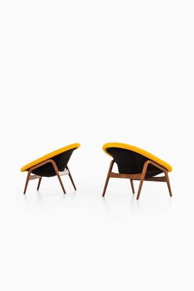 Hartmut Lohmeyer Easy Chairs Model Columbus Produced by Artifort