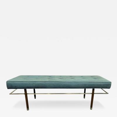 Harvey Probber 1950s Harvey Probber Brass Floating Bench