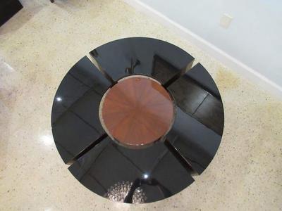 Harvey Probber American Modern Mahogany and Lacquer 5 Piece Prototype Low Table Harvey Probber