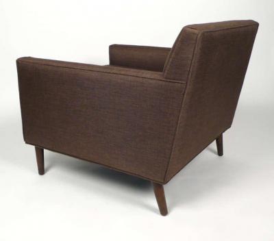 Harvey Probber Club Chairs by Harvey Probber