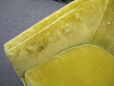 Harvey Probber Fabulous Pair Harvey Probber Style Barrel Back Lounge Chairs Mid century Modern