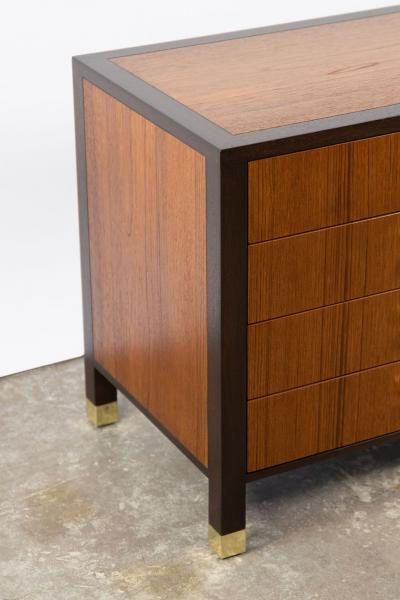 Harvey Probber Four Drawer Nightstand by Harvey Probber