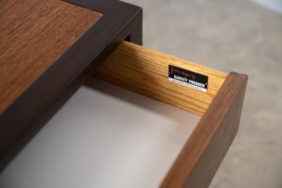 Harvey Probber Four Drawer Nightstand by Harvey Probber