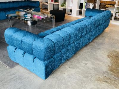 Harvey Probber Four Piece Cubo Sectional Sofa by Harvey Probber Circa 1972